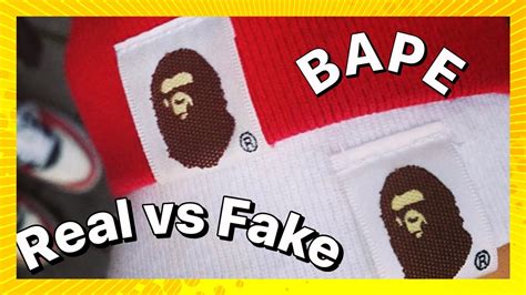 bape shoes fake vs real|bape hoodie legit check.